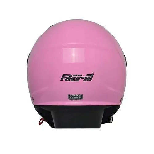 FREE-M FR215 AÇIK PEMBE YARIM ÇOCUK KASKI
